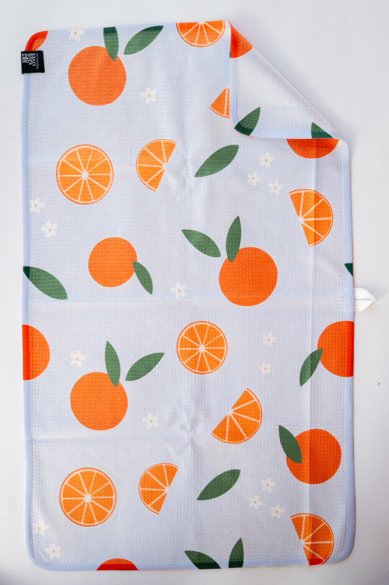 Hand Towel-Orange Bliss